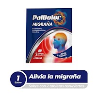 Paldolor Migraña 250 mg + 250 mg + 65 mg Tabletas Recubiertas
